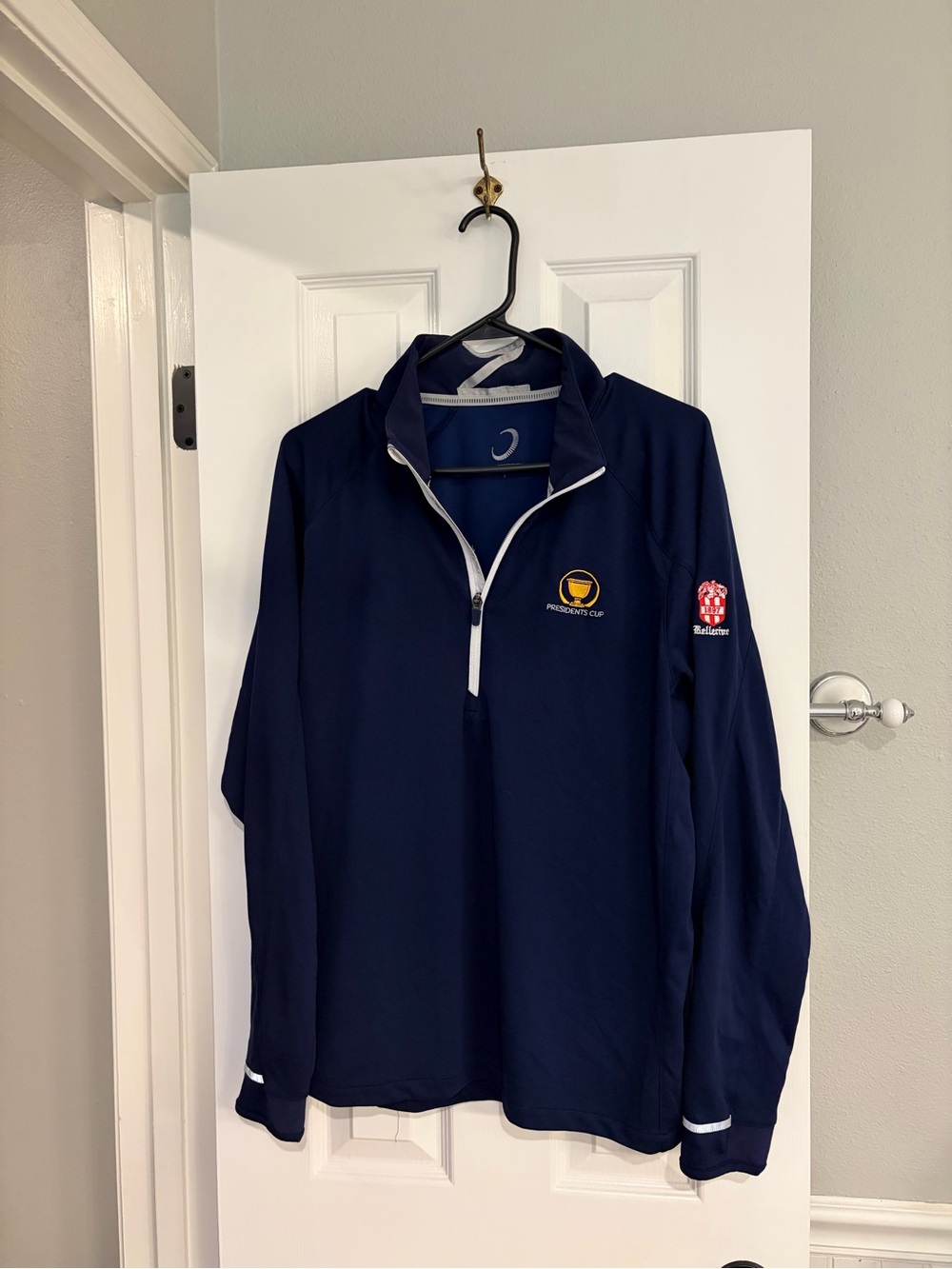 Zero Restriction Presidents Cup Bellerive Golf Quarter Zip Pullover Large